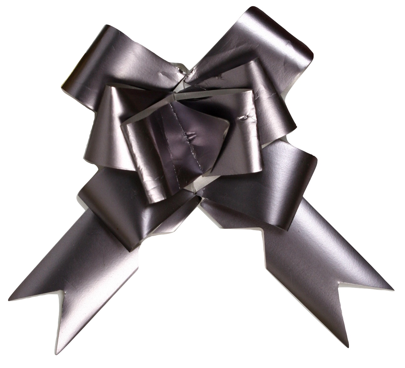 BOW BUTTERFLY SILVER 32MMX100(458291)(Z)